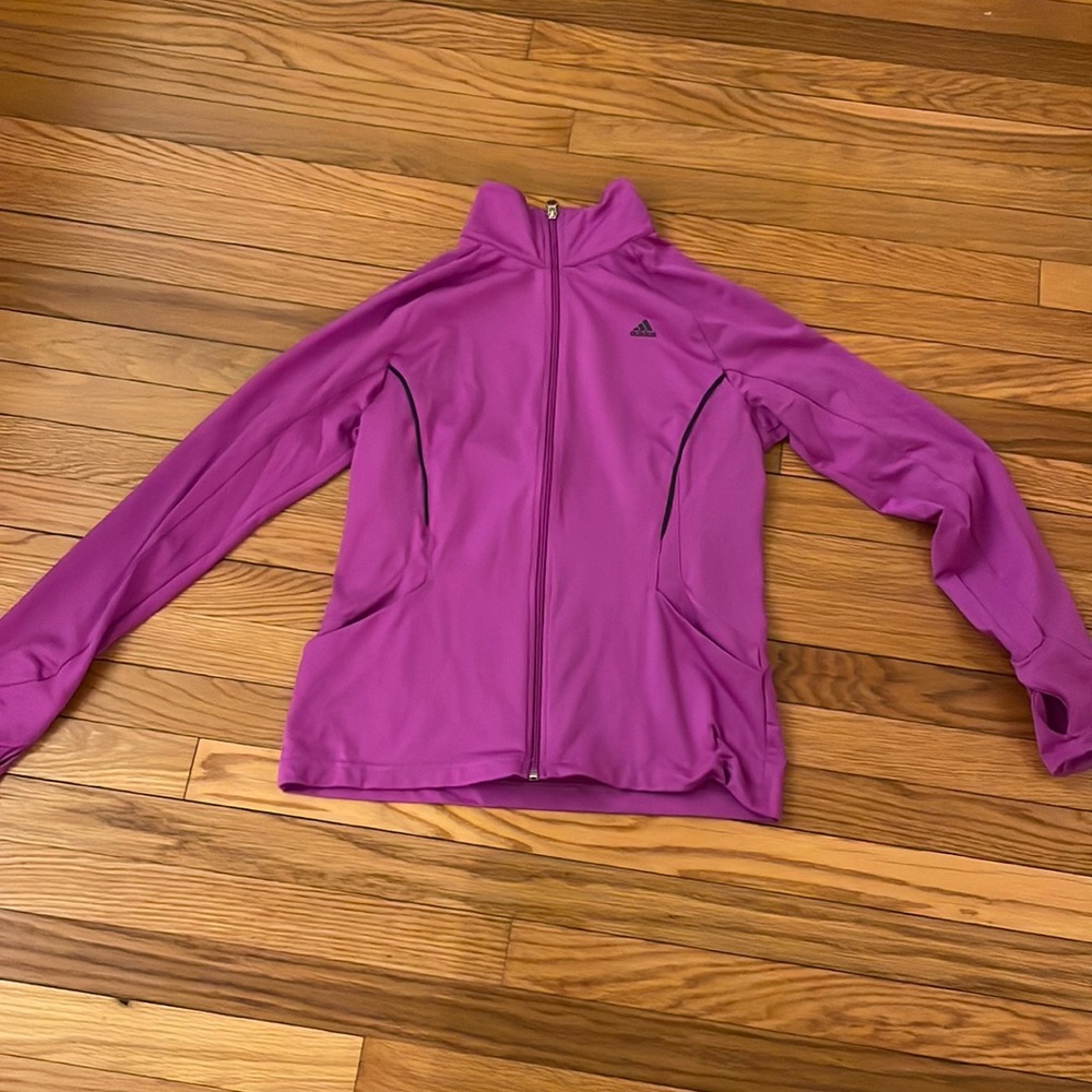 Adidas Zip-Up Workout Top